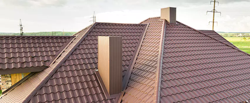 Residential Chimney Flashing Restoration in Lincoln, IL