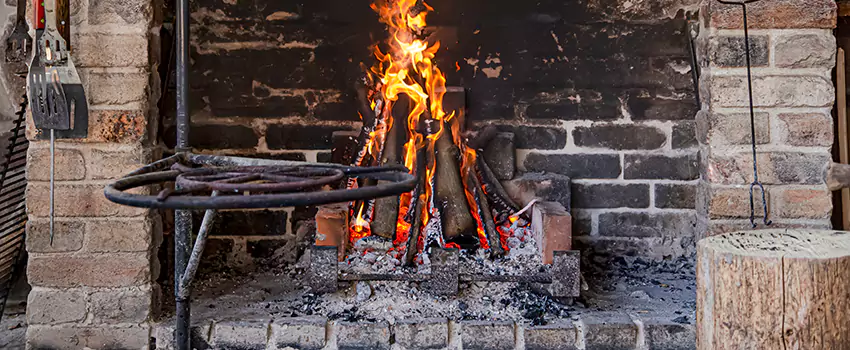 Cracked Electric Fireplace Bricks Repair Services  in Lincoln, IL