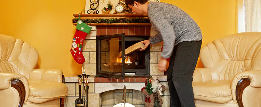 Gas to Wood-Burning Fireplace Conversion Services in Lincoln, Illinois