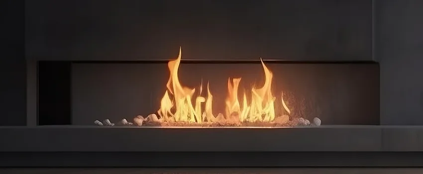 B-Vent Gas Fireplace Installation in Lincoln, IL