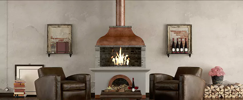 Thelin Hearth Products Providence Pellet Insert Fireplace Installation in Lincoln, IL