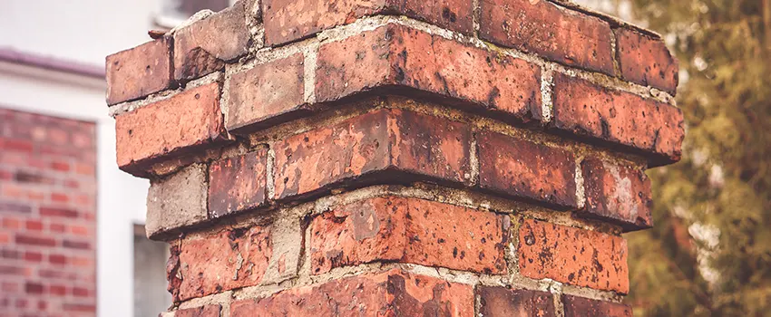 Cracked Chimney Bricks Repair Cost in Lincoln, Illinois